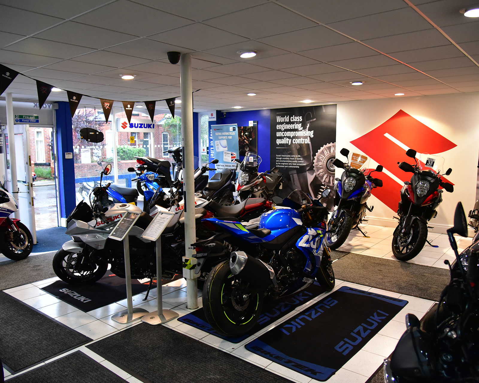 Suzuki bike store shop